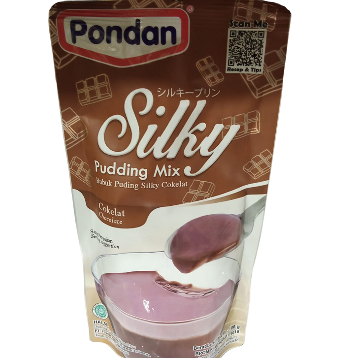 

Pondan Silky Rasa Cokelat 100gr Bubuk Pudding Mix Chocolate