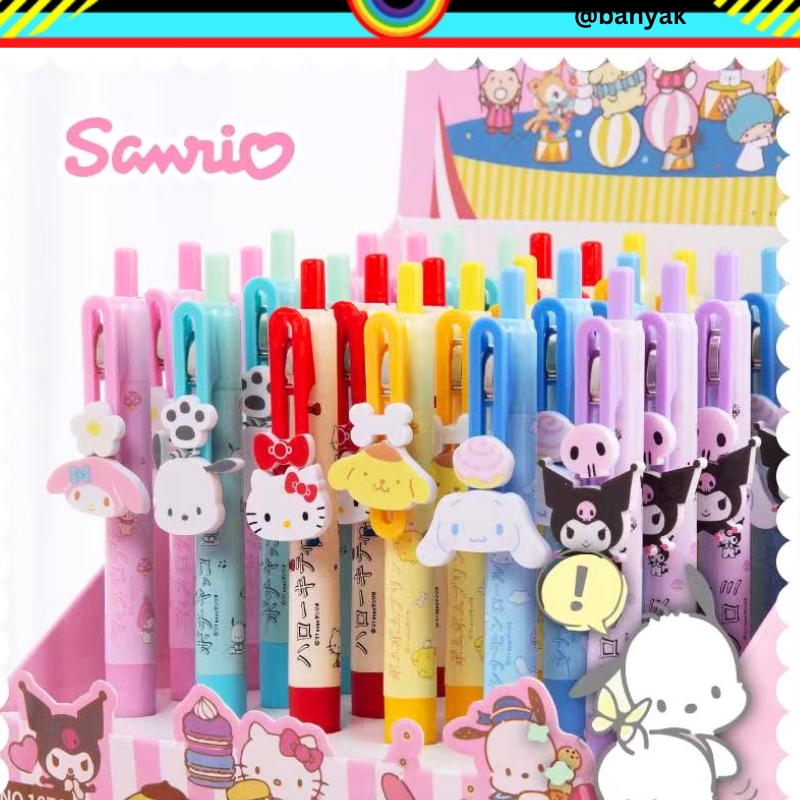 PULPEN SANRIO ALAT TULIS SEKOLAH ALAT TULIS KANTOR STATIONERY SANRIO PEN SANRIO PULPEN MELODY PULPEN KUROMI PULPEN POCCACO PULPEN HELLO KITTY PULPEN POMPOM PULPEN CINNAMORROL