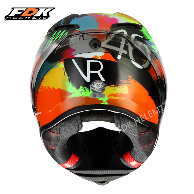 FDK Helm Full Face Winter Text 2019 Pista Model Motor Helm Tersedia Untuk Pria Dan Wanita Bisa Cod