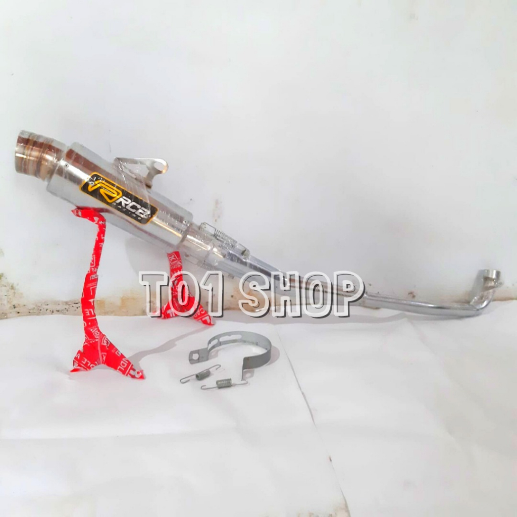 knalpot racing rcb supra jupiter vega karisma supra 125 force