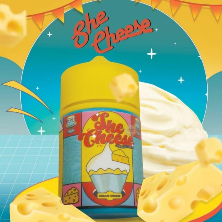 She Cheese Cream Cheese 60ML by Berlliana Lovell x Juicestation