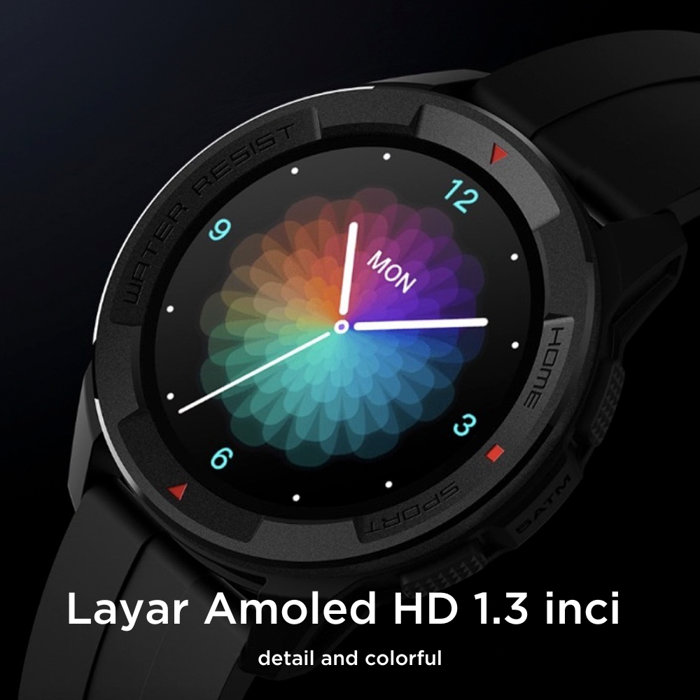 Xiaomi mibro X1 fashion smartwatch Jam tangan pintar Amoled screen 38+sport modes Heart Rate Monitor SpO2 5ATM waterpoo