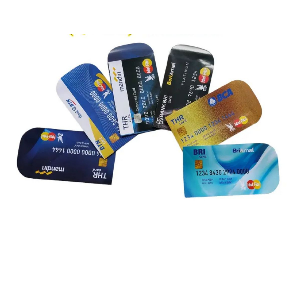 amplop lebaran moti uang dan bank isi 50 pcs