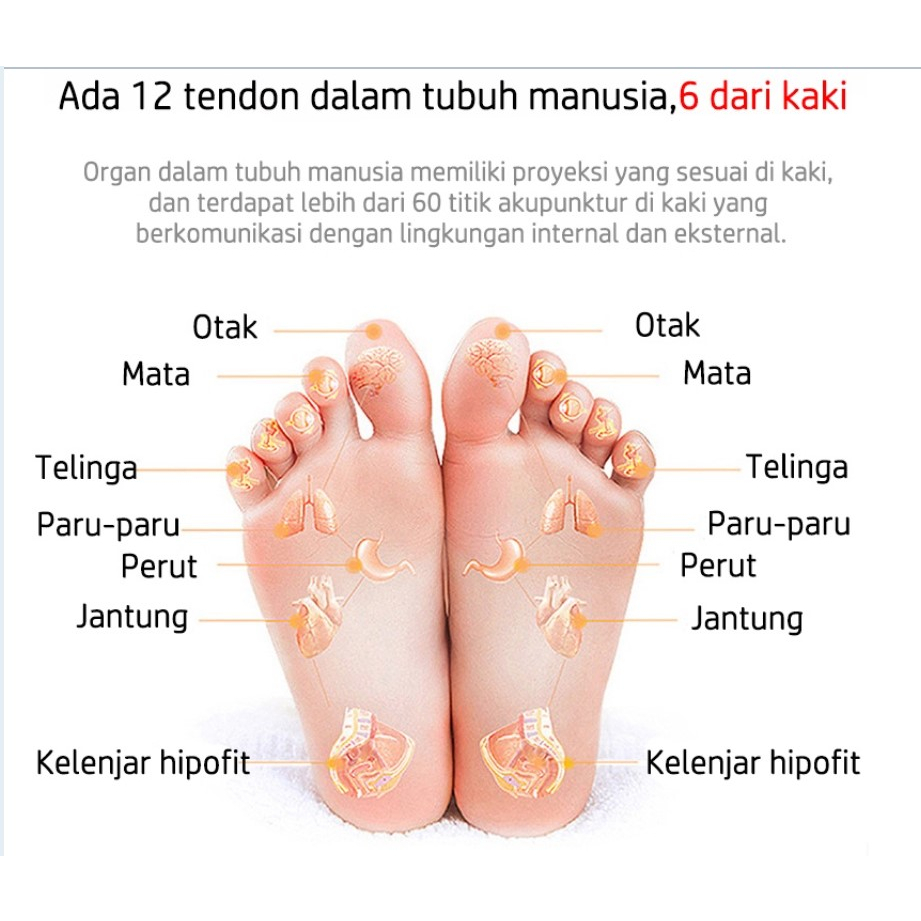 Ems Foot Massager  Alat Pijat Kaki  Alat Terapi Kaki kupunktur Meningkatkan Sirkulasi Darah Meredakan Sakit