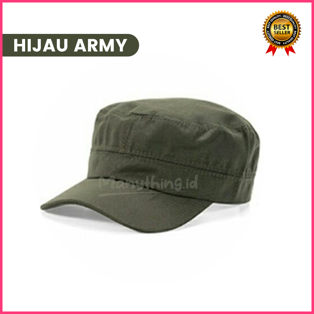 TOPI KOMANDO DEWASA / TOPI KOMANDO PRIA WANITA / TOPI TENTARA UNISEX / TOPI KOMANDO MURAH