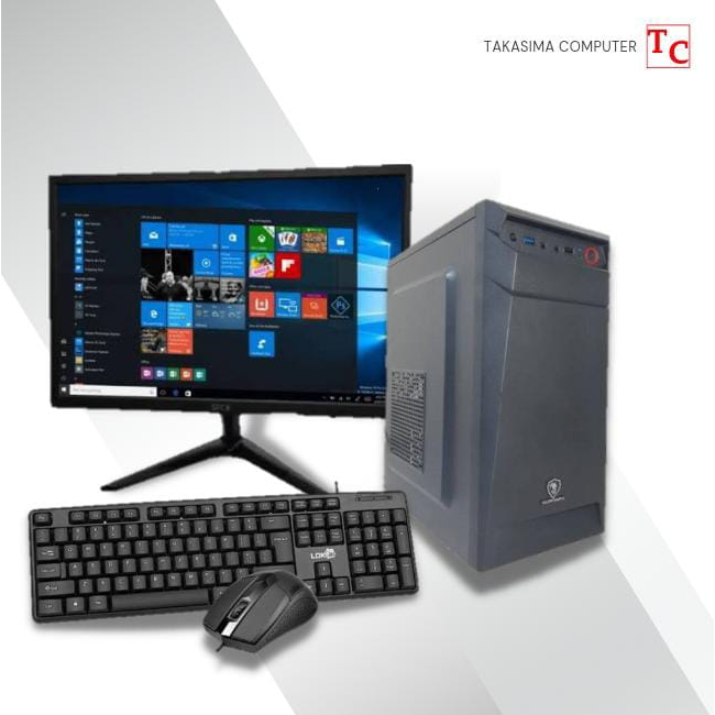 PC RAKITAN CORE I5 RAM 4GB HDD 500 SIAP ADMIN FULLSET