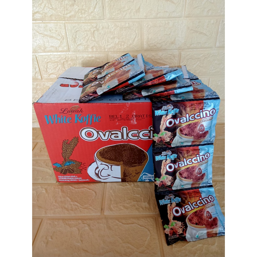 

Luwak White Coffe OVALCCINO 25 gr 1 RTG x 15 pcs (BPOM RI✅)