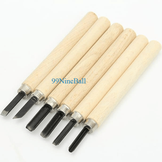 

Cukil Kayu/Set Pisau Ukir 5 in 1 Alat Pahat Kayu Wood Carving Knife