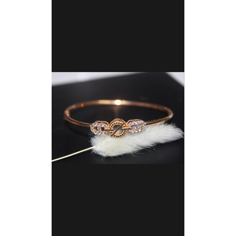 Gelang Bangle Keroncong Cartier Aksesoris Perhiasan Perak 925 - Raditya Silver