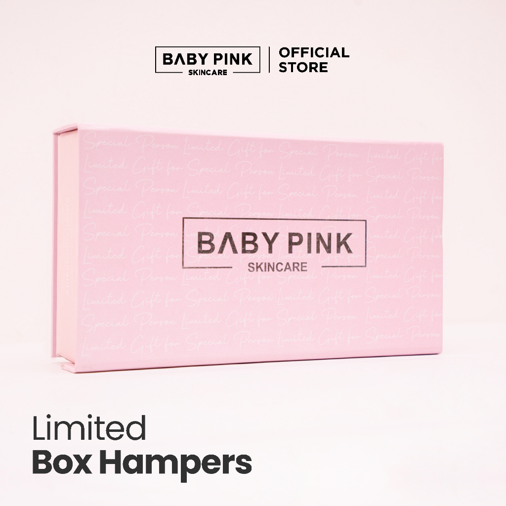 

Baby Pink Skincare Limited HardBox Uk.24x14x7 cm - Hampers untuk Hadiah dan Lebaran