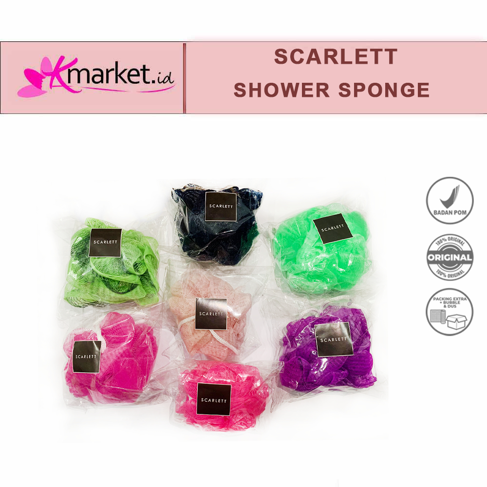 FREE GIFT SCARLETT SHOWER SPONGE