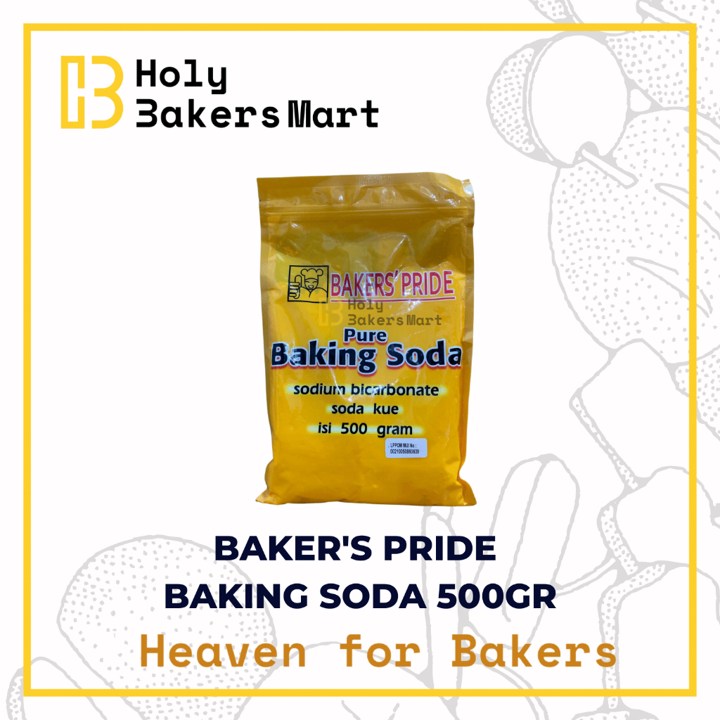 BAKER'S PRIDE PURE BAKING SODA 500GR / BAKING SODA / BAKERS PRIDE