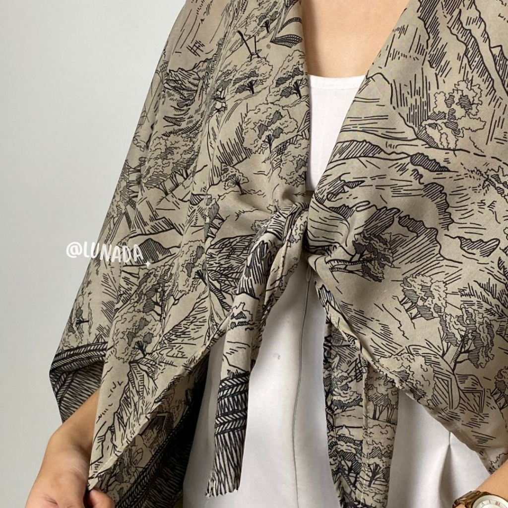 QITA OUTER BETWING SCRAFT TALI / CARDIGAN KIMONO BETWING SCRAFT TALI