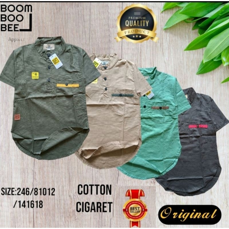 kurta anak laki laki katun sigaret,kurta anak 1-5 tahun