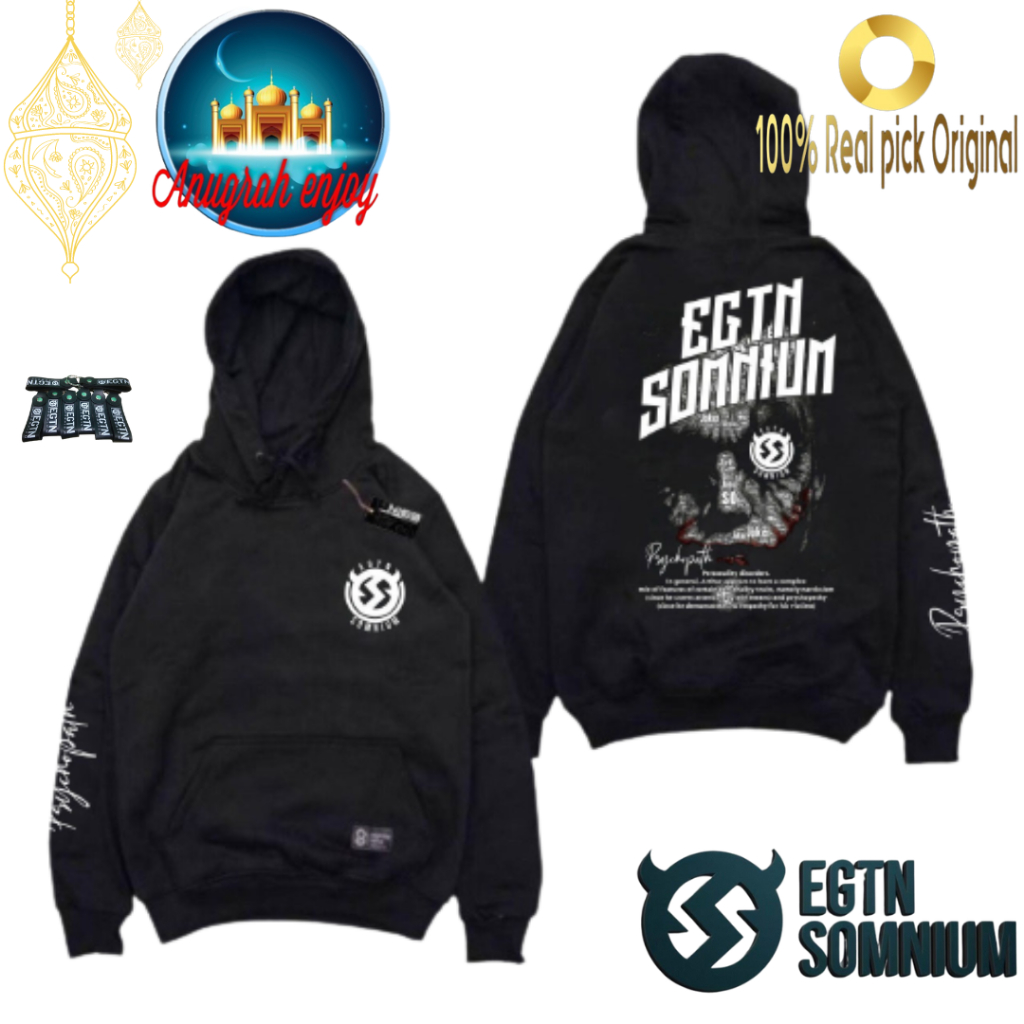 Hoodie pria/Hoodie metal hitam/Hoodie distro bandung original brand lokal