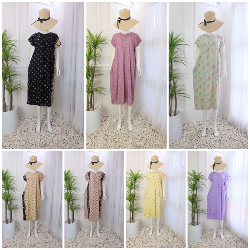 DASTER SELUTUT MOTIF BUSUI FRIENDLY | DASTER KEKINIAN | DASTER VIRAL | DASTER HABEL | ORLYN DRESS