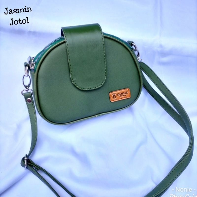 TAS SELEMPANG JASMIN BY NONIE/TAS SELEMPANG WANITA/TAS TIGA RUANG/TAS ANTI AIR