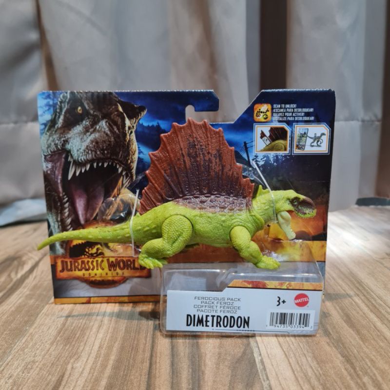 Jurassic World Dominion Dimetrodon Ferocious Pack Mattel
