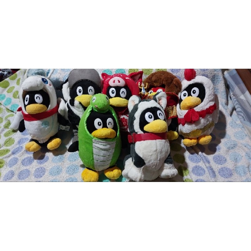 Boneka Pinguin Tencent Zodiak