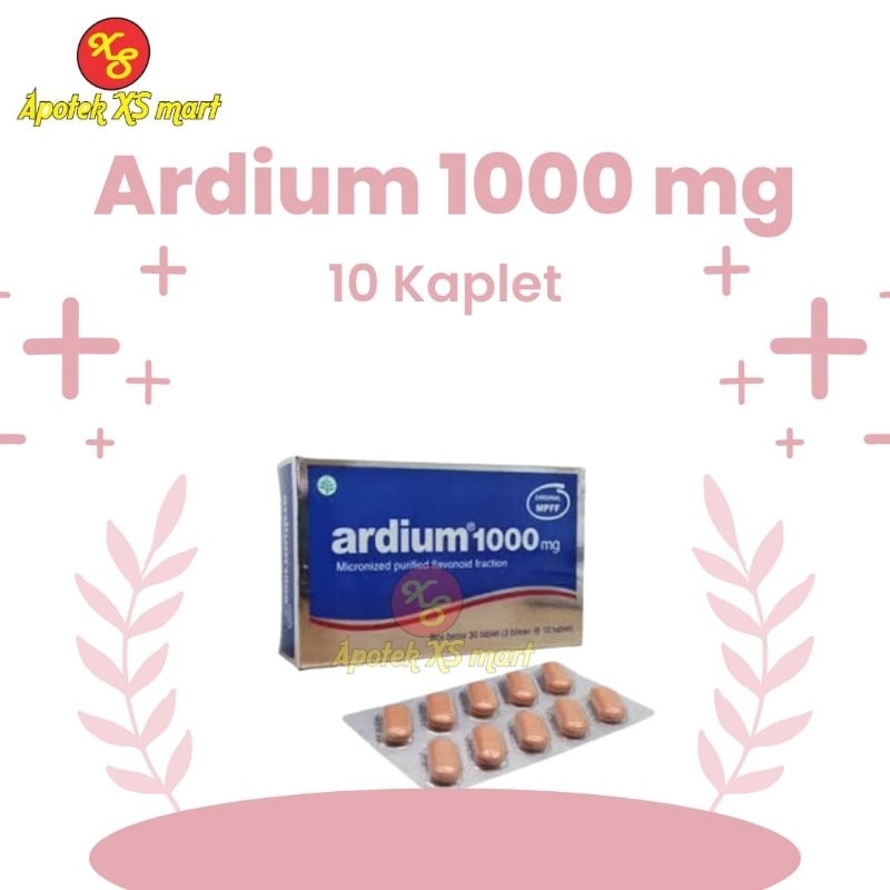 ARDIUM 1000 (BOX) - MEMBANTU MENGATASI WASIR AMBEIEN