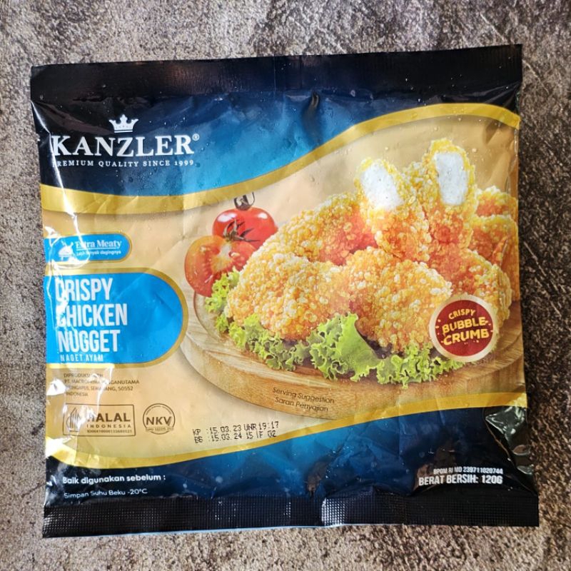 

KANZLER CRISPY NUGET 120gr