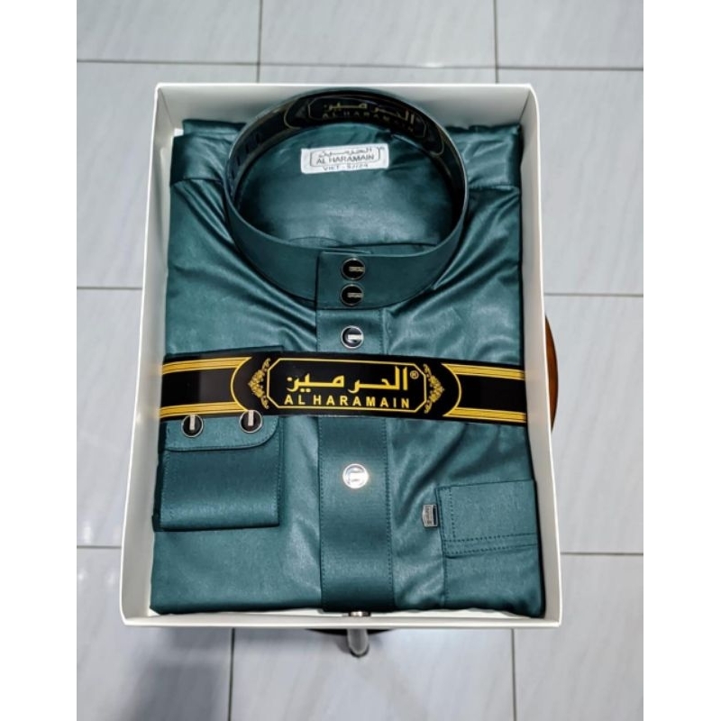 jubah haromain premium manset high qualiti