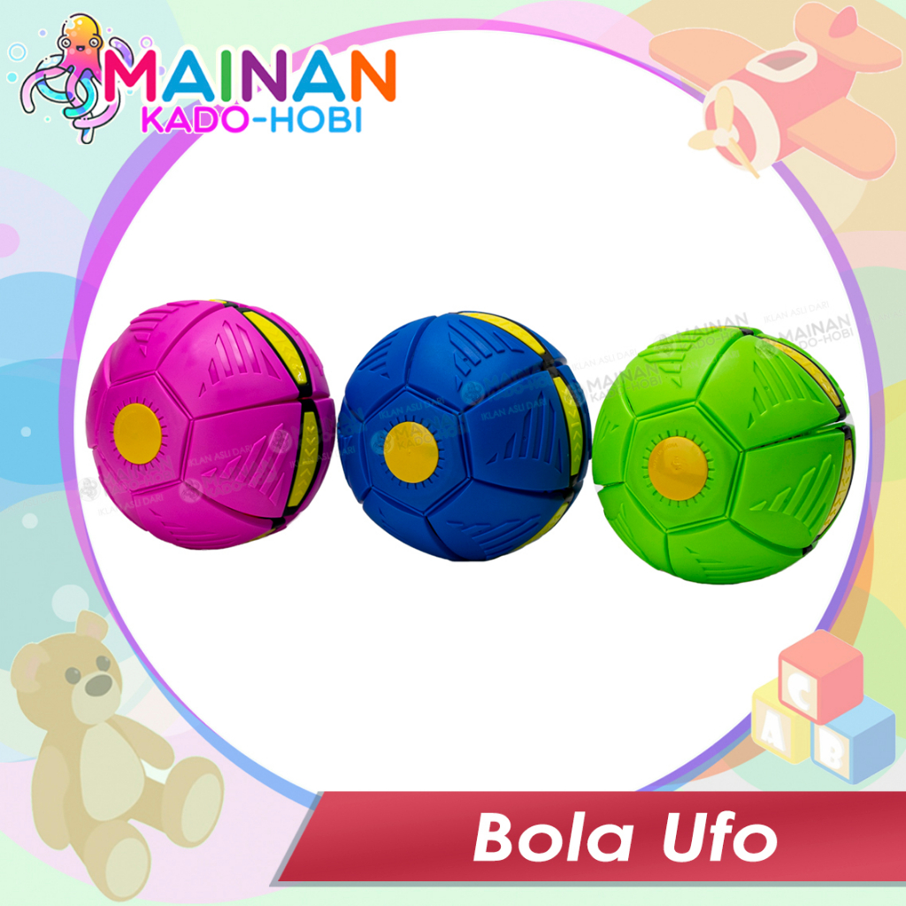 MAINAN EDUKASI ANAK MAGIC BOLA UFO FLYING BLAST BALL