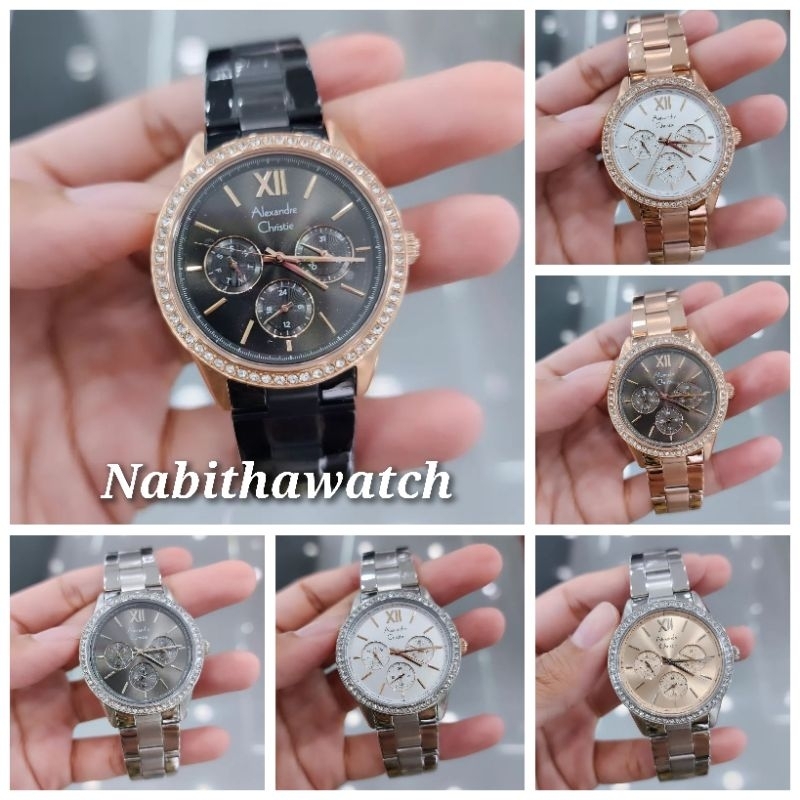 Jam Tangan Wanita Alexandre Christie AC2A46 New 2A46 Original Garansi Resmi