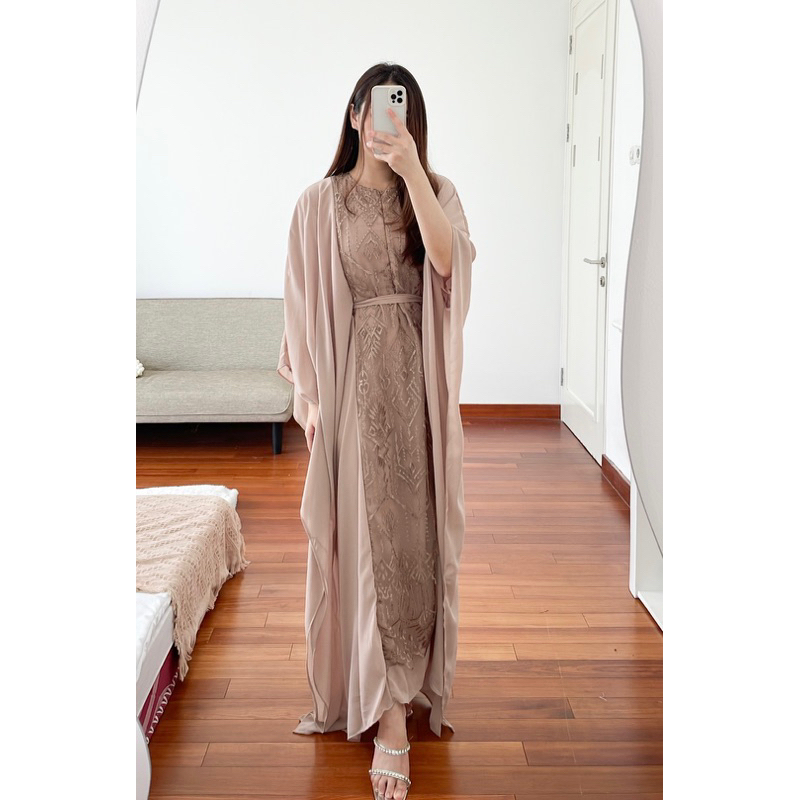 narisa kaftan dress - READY