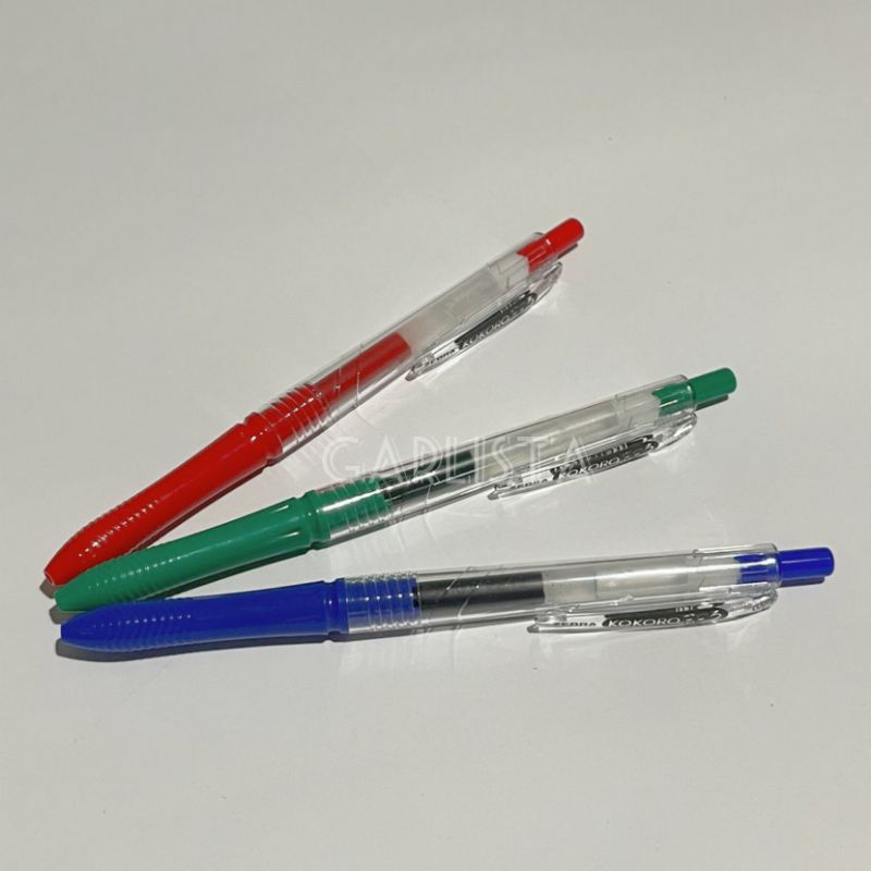 

Bolpen Kokoro Gel Pen 0.5 Hitam / Pulpen Kokoro Gel Pen 0.5 Hitam / Bolpoin Kokoro Gel Pen 0.5 Hitam