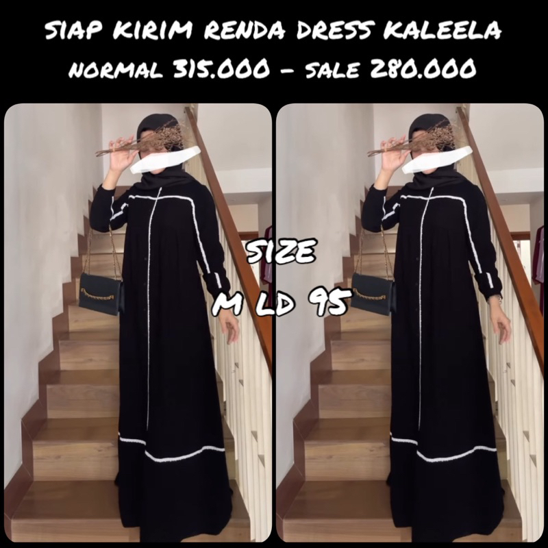 ❗️BISA COD-SIAP KIRIM❗️ RENDA DRESS KALEELA  - KALEELA ID KALEELA.ID