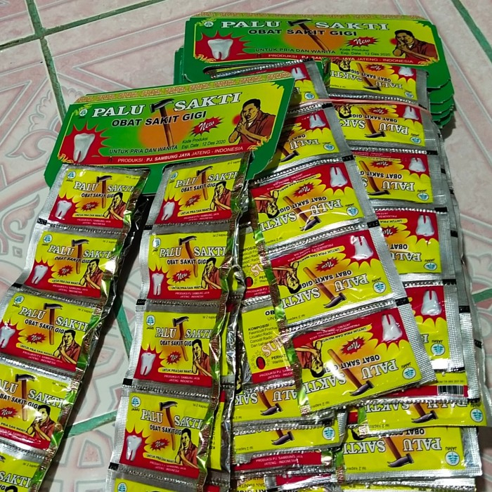 Obat Palu Sakti Per Sachet Mengatasi Sakit Gigi