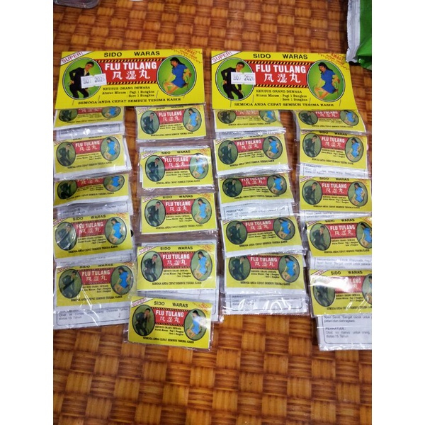 Flu Tulang Sido Waras, Flu Tulang Kapsul, Flu Tulang Asam Urat, Obat Herbal Flu Tulang, Kapsul Flu Tulang Sido Waras, Obat herbalEncok, Pegel Linu, Rheumatik Nyeri Sendi.