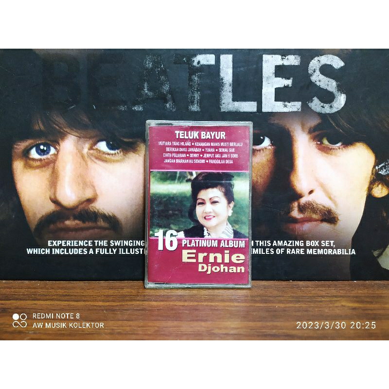 Kaset Pita : 16 PLATINUM ALBUM Ernie Djohan.
