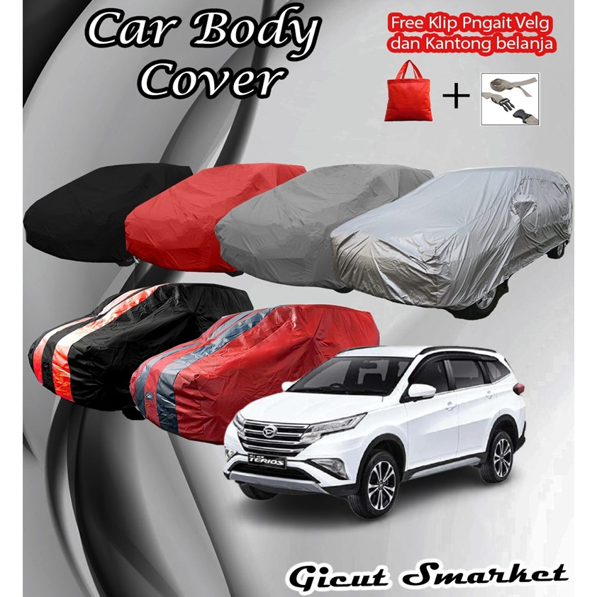 selimut sarung body cover mobil daihatsu all new terios toyota all new rush