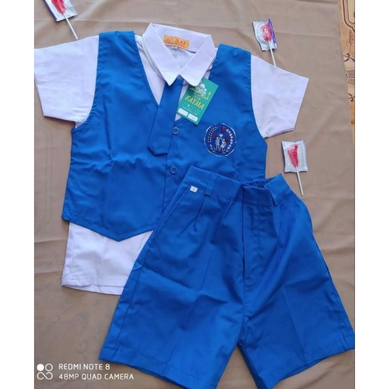 seragam TK PGRI Seragam Tk nasional baju seragam seragam Tk warna biru pendek terjangkau