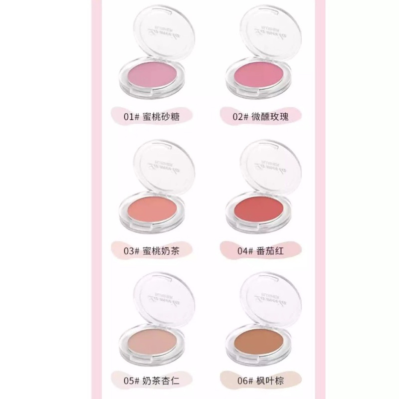 LAMEILA BLUSH ON PALETTE MATTE ANTI AIR AWET dan TAHAN LAMA - BLUSHON PERONA PIPI