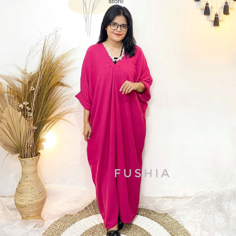 Kaftan Gamis Jumbo Crincle Airflow