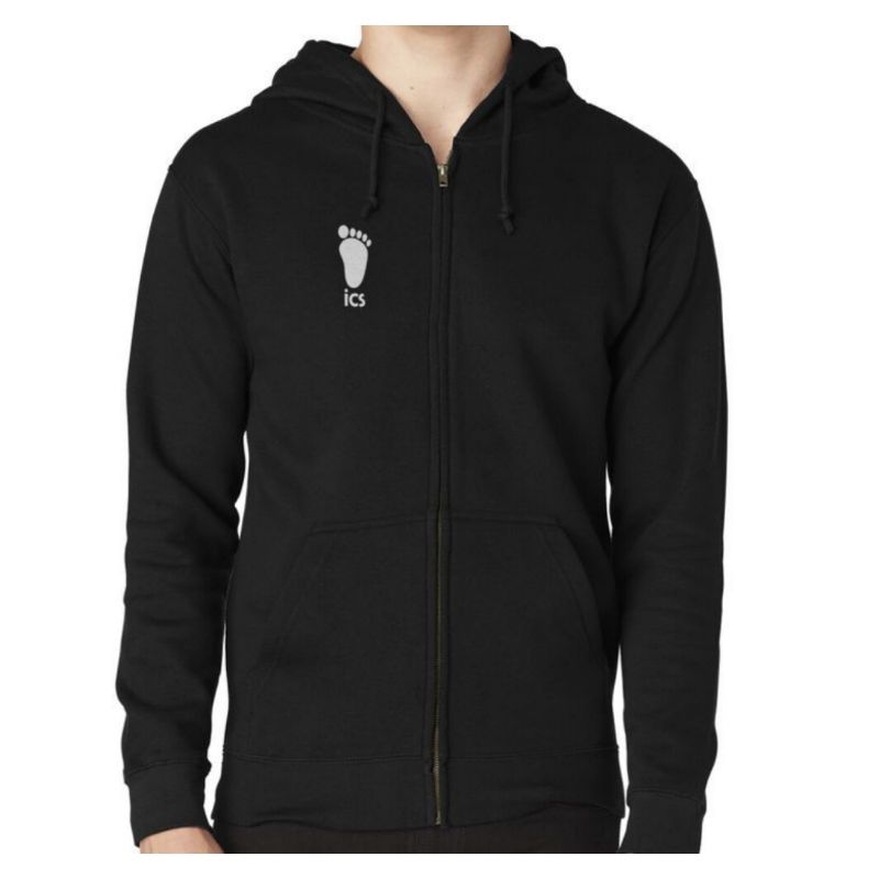 Hoodie ZIPPER Anime Haikyuu !! ics Logo Kanan