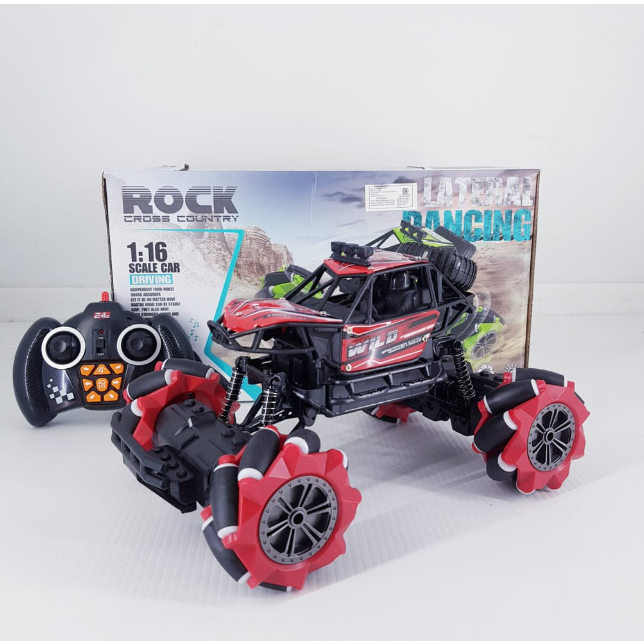 RC CAR 4WD ROCK CRAWLER Racing Mobil Remote Control 4 wd Dancing Car Terbaru Rock Crawler 1:16