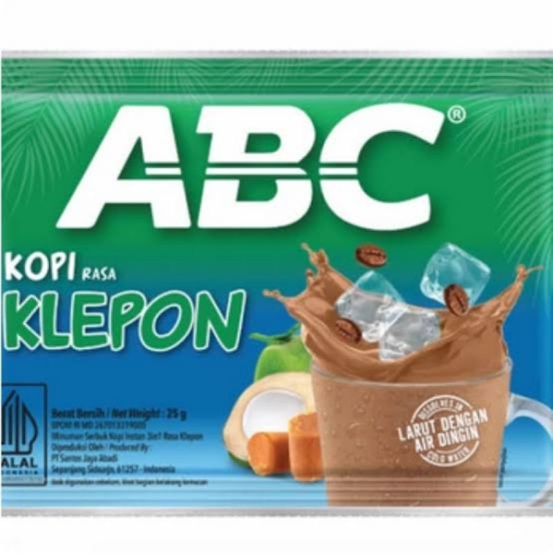 

Kopi ABC klepon