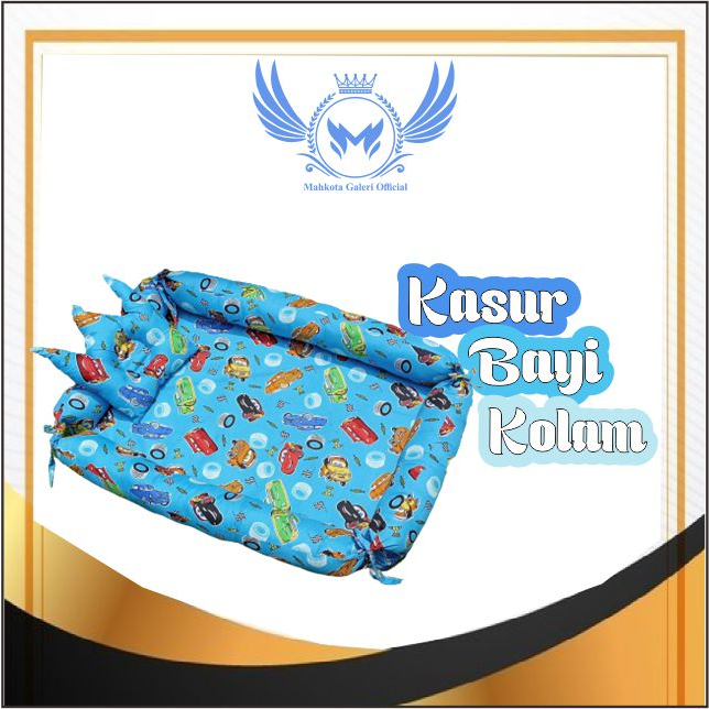 KASUR BAYI TENDA KELAMBU PREMIUM BEST SELLER / KASUR BABY KELAMBU SET BANTAL FREE BANTAL PEYANG CROWN / KASUR BAYI KOLAM