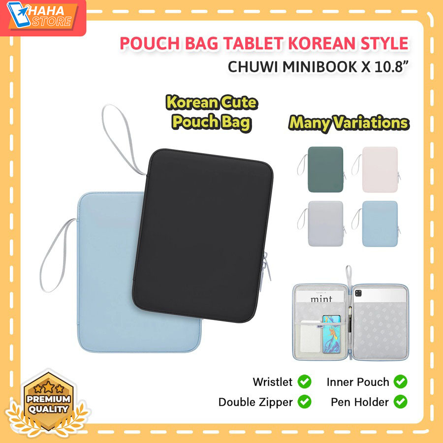 Chuwi Minibook X 10.8 inch 2022 Clutch Hand Bag Case Sleeve Tas Tangan Handbag Laptop Sleeve Tablet 