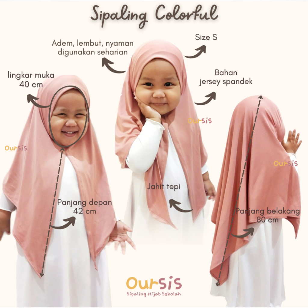 ᴏᴜʀꜱɪꜱ Hiljab Instan Anak | SiPALING COLORFUL