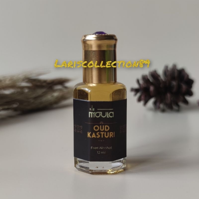 PARFUM KASTURI PREMIUM NON ALKOHOL / MINYAK SHOLAT ASLI BY MOULA