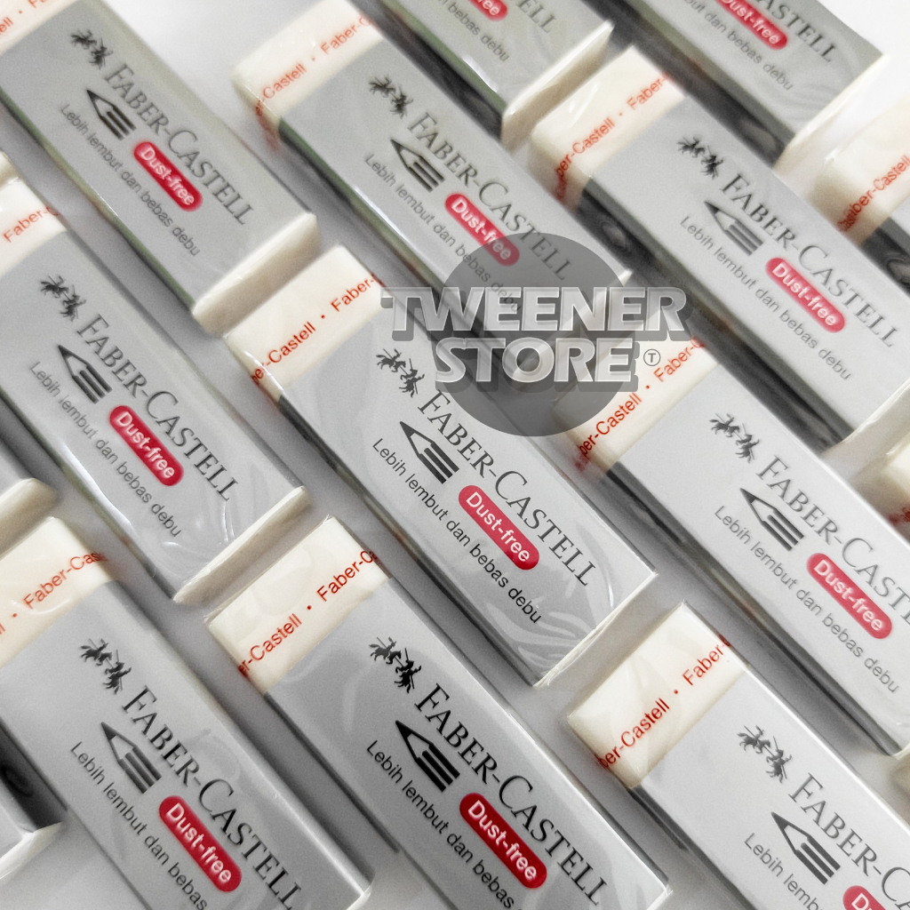 

(1PCS) Faber Castell Penghapus Eraser 187120 Putih Besar