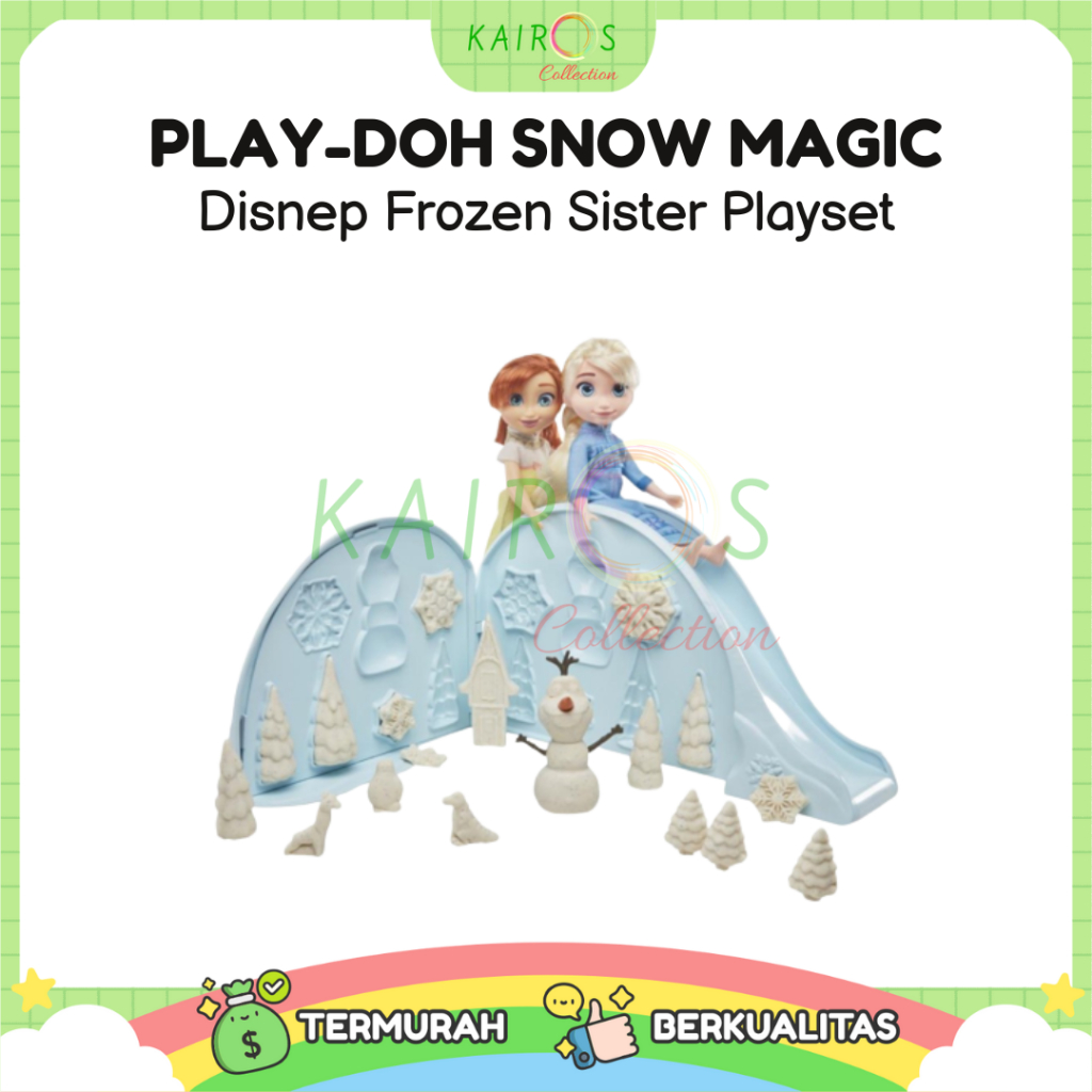 Disnep Frozen Sister Snow Magic PlayDoh Playset