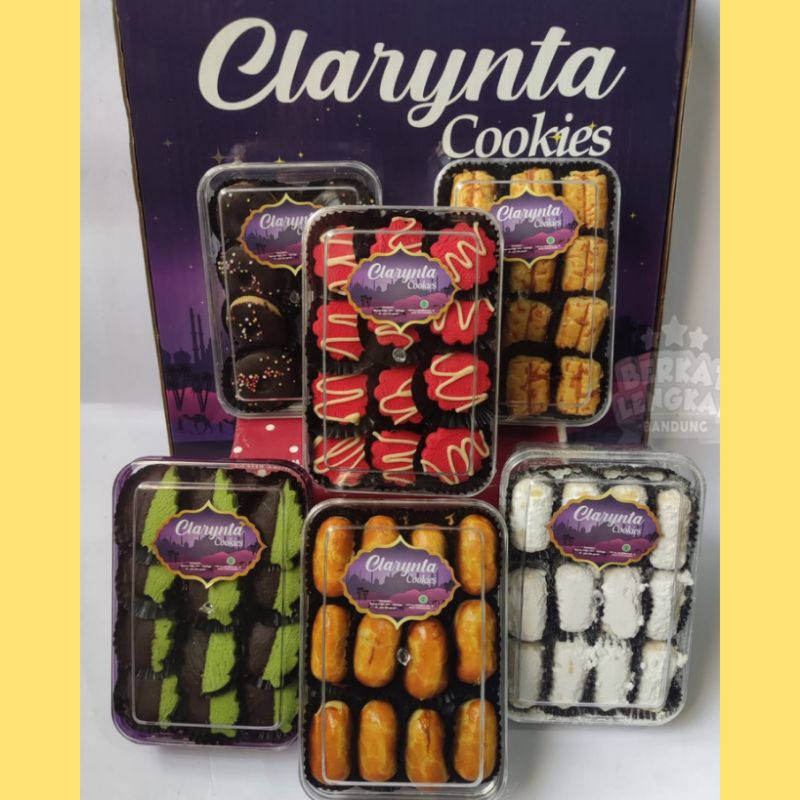 

Clarynta Cokies/Paket Kue Kering Hari Raya/Lebaran 6 Toples