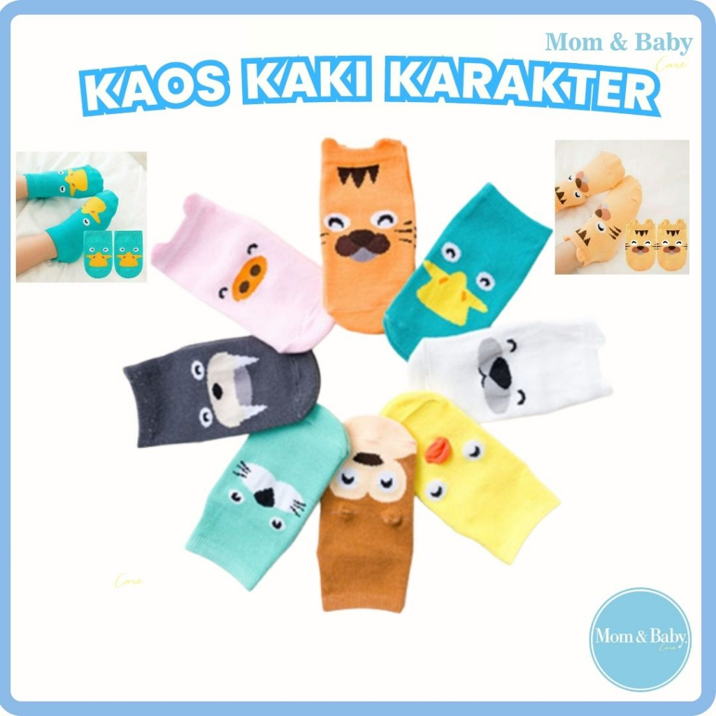 KAOS KAKI BAYI KAOS KAKI ANAK KAOS KAKI BAYI PEREMPUAN KAOS KAKI BAYI KARAKTER IMPORT