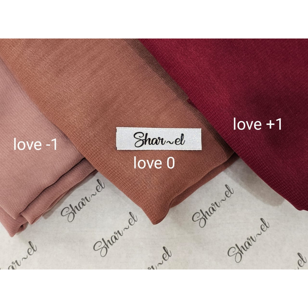 hijab pashmina plisket ceruty kerudung square segi empat maroon pink krem - mth